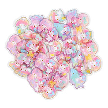 Carica l&#39;immagine nel visualizzatore di Gallery, Japan Sanrio Characters Mix / Hello Kitty / My Melody / Little Twin Stars / Pompompurin / Cinnamoroll / Kuromi / Pochacco / Wish Me Mell / Kuromi / Tuxedo Sam / Keroppi Sticker Seal Pack (T-Shirt) 2021
