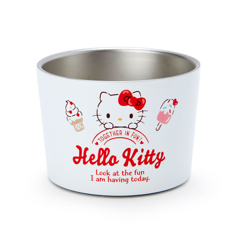 Japan Sanrio Stainless Steel Ice Cream Bowl 120ml