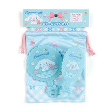 이미지를 갤러리 뷰어에 로드 , Japan Sanrio Hello Kitty / My Melody / Little Twin Stars / Cinnamoroll Pocket Mirror Hair Brush and Drawstring Bag Set
