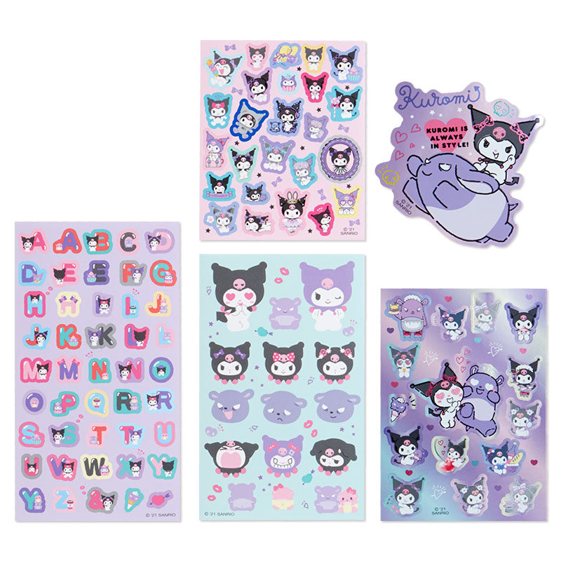 Japan Sanrio My Collect Stickers - Melody & Kuromi