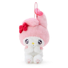 Load image into Gallery viewer, Japan Sanrio My Melody / Kuromi / Pochacco / Cinnamoroll / Hangyodon Plush Doll Keychain Mascot Charm (Emotion)
