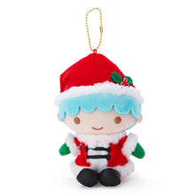 Lade das Bild in den Galerie-Viewer, Japan Sanrio Hello Kitty / My Melody / Little Twin Stars / Pompompurin / Cinnamoroll / Pochacco / Kuromi / Hangyodon Plush Doll Keychain Mascot Charm (Christmas)
