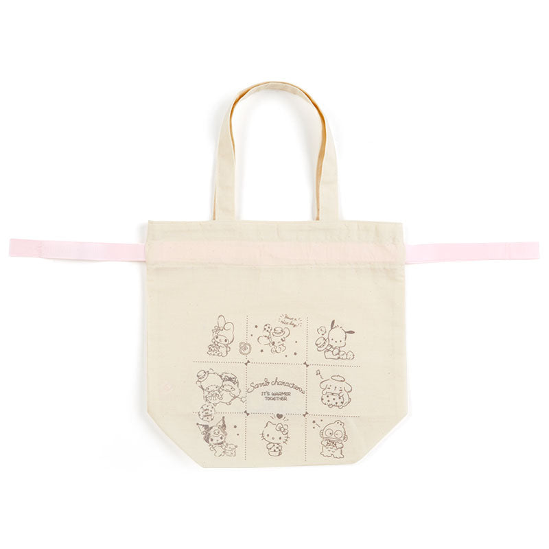 Japan Sanrio Characters Mix / My Melody / Kuromi / Cinnamoroll Drawstring Tote Bag