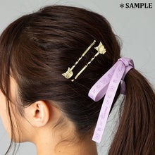 Lade das Bild in den Galerie-Viewer, Japan Sanrio My Melody / Cinnamoroll / Kuromi Hairpin and Ponytail Holder (Ribbon)
