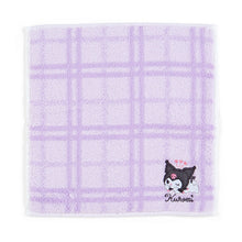 Load image into Gallery viewer, Japan Sanrio Hello Kitty / My Melody / Kuromi / Cinnamoroll / Pochacco / Tuxedo Sam Hand Towel (Checked)
