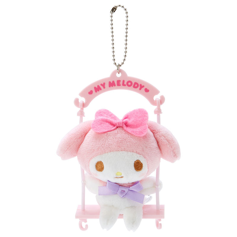 Japan Sanrio Plush Doll Keychain (Swing)
