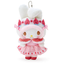 Lade das Bild in den Galerie-Viewer, Japan Sanrio My Melody Plush Doll Keychain (Sweet Lookbook)
