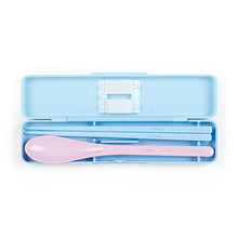 Afbeelding in Gallery-weergave laden, Japan Sanrio Cinnamoroll / Kuromi / Pochacco / Hangyodon Chopsticks Spoon and Case Set
