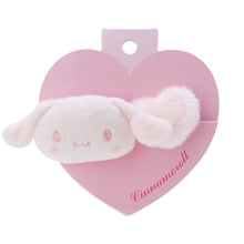 Load image into Gallery viewer, Japan Sanrio Hello Kitty / My Melody / Kuromi / Pochacco / Cinnamoroll / Pompompurin / Hangyodon / Tuxedo Sam Plush Ponytail Holder Hair Tie (Sakura)
