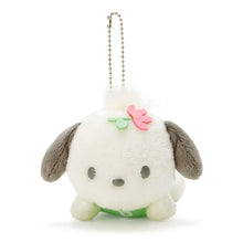 Load image into Gallery viewer, Japan Sanrio Pochacco Plush Doll Keychain (Spring)
