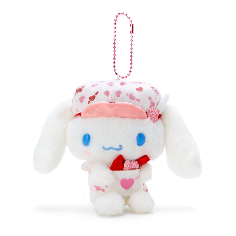 Japan Sanrio My Melody / Kuromi / Cinnamoroll / Pochacco / Tuxedo Sam Plush Doll Keychain (Cupid)