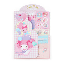 Carregar imagem no visualizador da galeria, Japan Sanrio Characters Mix / Hello Kitty / My Melody / Cinnamoroll / Kuromi Letter Paper &amp; Envelope Set
