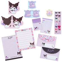 Afbeelding in Gallery-weergave laden, Japan Sanrio Characters Mix / Hello Kitty / My Melody / Cinnamoroll / Kuromi Letter Paper &amp; Envelope Set
