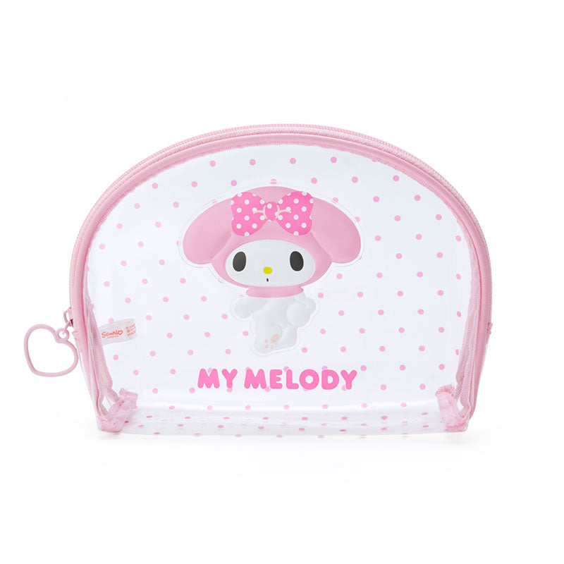 Japan Sanrio Hello Kitty / My Melody / Cinnamoroll / Kuromi / Pochacco / Hangyodon / Bad Badtz Maru / Tuxedo Sam Clear PVC Pouch