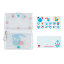 Load image into Gallery viewer, Japan Sanrio Pekkle / Wish Me Mell / Cogimyun / Tuxedo Sam / Hangyodon / Pochacco Keychain Card Holder Pass Case &amp; Memo
