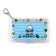 Lade das Bild in den Galerie-Viewer, Japan Sanrio Pekkle / Wish Me Mell / Cogimyun / Tuxedo Sam / Hangyodon / Pochacco Keychain Card Holder Pass Case &amp; Memo
