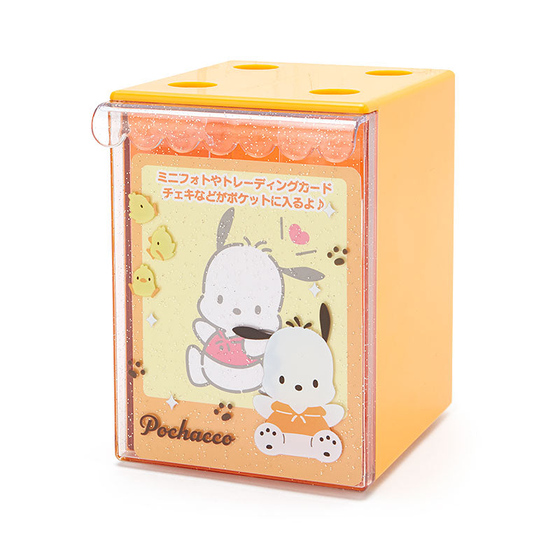 Japan Sanrio Hello Kitty / My Melody / Little Twin Stars / Pompompurin / Cinnamoroll / Pochacco / Kuromi / Tuxedo Sam / Hangyodon / Keroppi / Wish Me Mell / Cogimyun Mini Box Desk Container