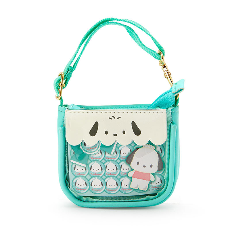 Japan Sanrio My Melody / Pompompurin / Cinnamoroll / Kuromi / Pochacco Coin Purse / Plush Doll Accessories - Shoulder bag (Pitatto)