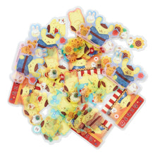 Load image into Gallery viewer, Japan Sanrio Characters Mix / Pompompurin / Hello Kitty / Cinnamoroll / Little Twin Stars Flake Sticker Seal Pack (Summer) 2022 Design
