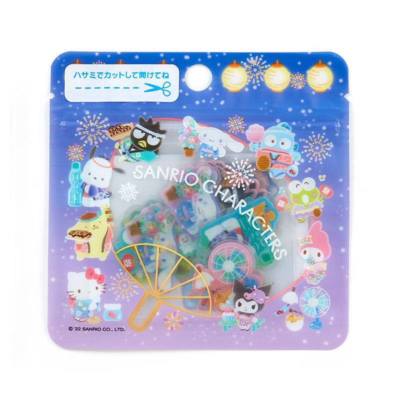 Sanrio Characters Summer Lantern Stickers Kuromi