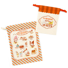 Charger l&#39;image dans la galerie, Japan Sanrio Characters Mix Drawstring Bag Set (Cafe)
