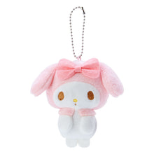 Carica l&#39;immagine nel visualizzatore di Gallery, Japan Sanrio Hello Kitty / Hangyodon / Kuromi / My Melody / Pompompurin / Cinnamoroll / Pochacco Photo Clip Plush Doll Keychain
