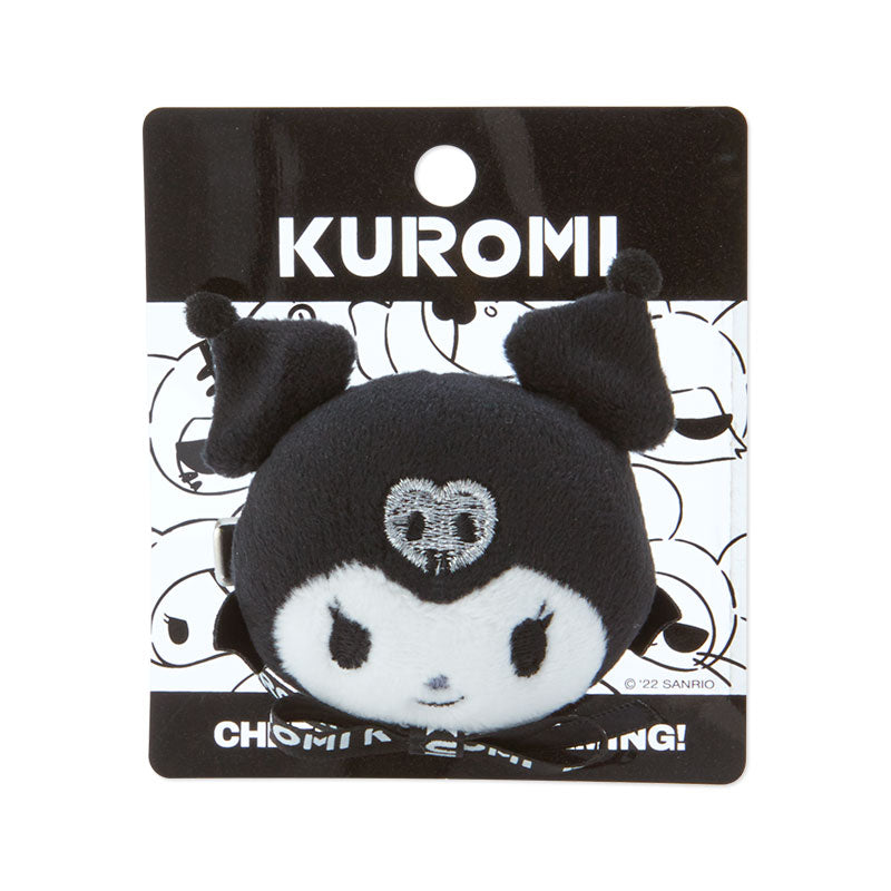 Japan Sanrio Kuromi Plush Hair Clip (We Are Kuromi)