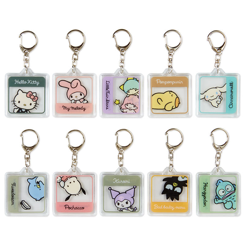 Japan Sanrio Acrylic Keychain Blind Box (Square)