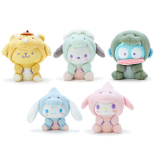 Load image into Gallery viewer, Japan Sanrio My Melody / Pompompurin / Cinnamoroll / Pochacco / Hangyodon Plush Doll (Dinosaur)
