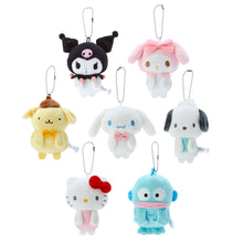 Carica l&#39;immagine nel visualizzatore di Gallery, Japan Sanrio Hello Kitty / Hangyodon / Kuromi / My Melody / Pompompurin / Cinnamoroll / Pochacco Photo Clip Plush Doll Keychain
