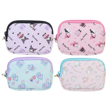 Charger l&#39;image dans la galerie, Japan Sanrio Characters Mix / My Melody / Hangyodon / Kuromi Mini Pouch / Coin Purse (Logo)
