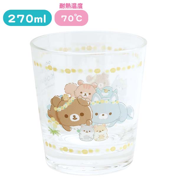 Japan San-X Rilakkuma / Sumikko Gurashi Clear Plastic Cup