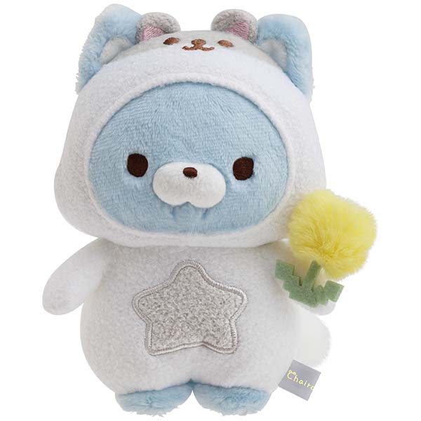 Japan San-X Rilakkuma Chairoikoguma Plush Doll (Hamster Twins)