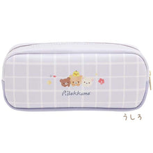 Load image into Gallery viewer, Japan San-X Rilakkuma Clear Pencil Case Pen Pouch
