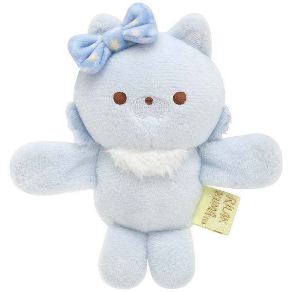 Japan San-X Rilakkuma Mini Magnet Plush Doll Soft Toy (Happy For You)