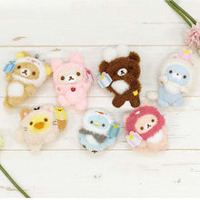 이미지를 갤러리 뷰어에 로드 , Japan San-X Rilakkuma Mini Plush Doll Brooch Pin (Happy For You)
