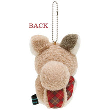 Load image into Gallery viewer, Japan San-X Sentimental Circus Plush Doll Keychain (Squirrel)
