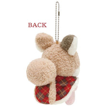 Load image into Gallery viewer, Japan San-X Sentimental Circus Plush Doll Keychain (Squirrel)
