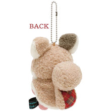 Load image into Gallery viewer, Japan San-X Sentimental Circus Plush Doll Keychain (Squirrel)
