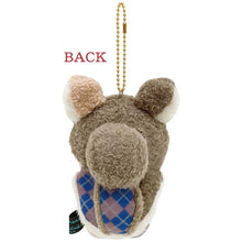 Load image into Gallery viewer, Japan San-X Sentimental Circus Plush Doll Keychain (Squirrel)
