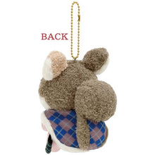 Load image into Gallery viewer, Japan San-X Sentimental Circus Plush Doll Keychain (Squirrel)
