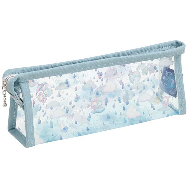 Japan San-X Sentimental Circus Clear Pencil Case Pen Pouch (Rain)