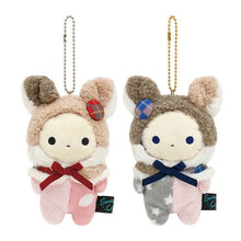 Load image into Gallery viewer, Japan San-X Sentimental Circus Plush Doll Keychain (Squirrel)
