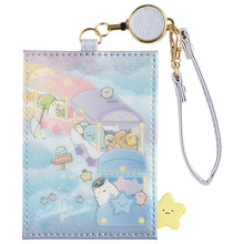 Charger l&#39;image dans la galerie, Japan San-X Sumikko Gurashi Reel Card Holder / Pass Case (Starry Sky)
