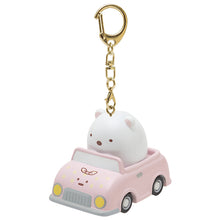 이미지를 갤러리 뷰어에 로드 , Japan San-X Sumikko Gurashi Mascot Keychain (Car Style)
