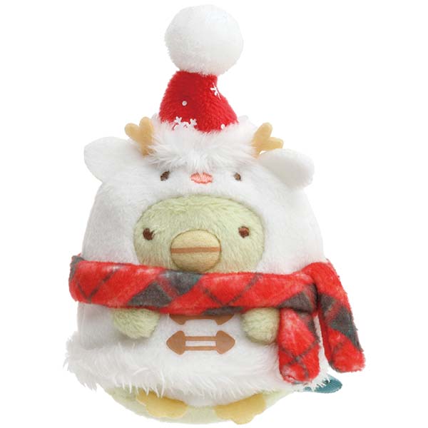 Japan San-X Sumikko Gurashi Mini Plush Doll (Christmas)