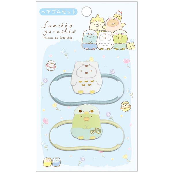 Japan San-X Sumikko Gurashi Ponytail Holder Hair Tie (Bird)