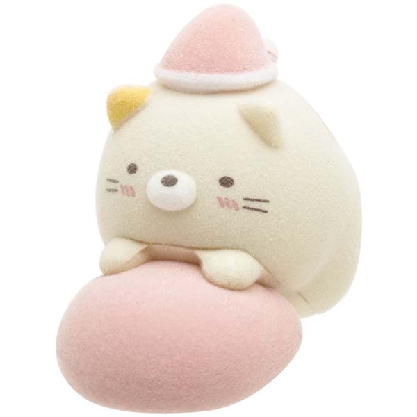 Japan San-X Sumikko Gurashi Flocking Mascot Decoration (Sleep)