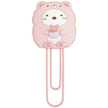 Lade das Bild in den Galerie-Viewer, Japan San-X Sumikko Gurashi Paper Clip Bookmark (Bear Cafe)
