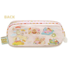 Lade das Bild in den Galerie-Viewer, Japan San-X Sumikko Gurashi Twin Zipper Pencil Case Pen Pouch (Food Kingdom)
